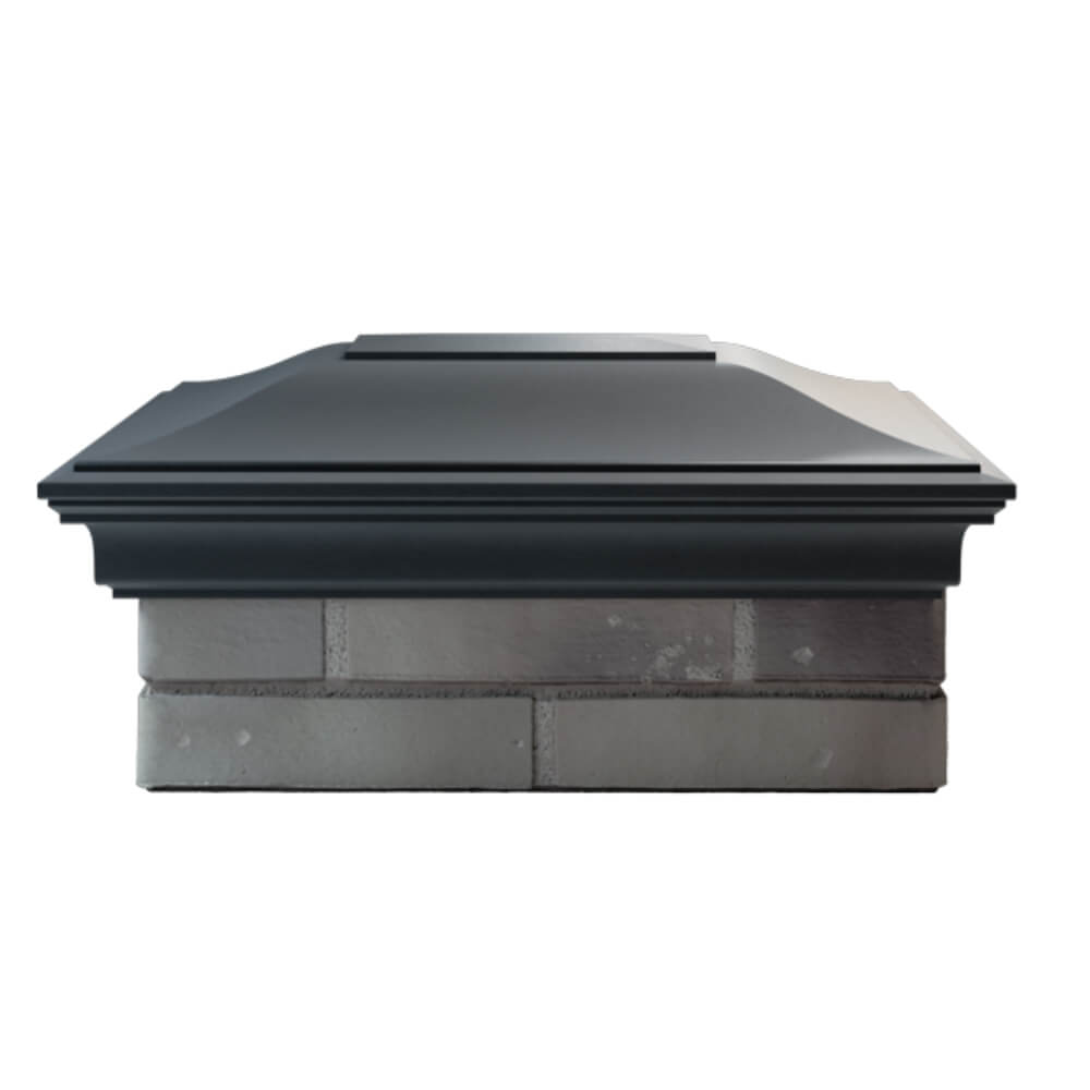 Колпак Zking Монблан Серый на столб 2х1.5 кирпича (515х385мм) в Заринске фото