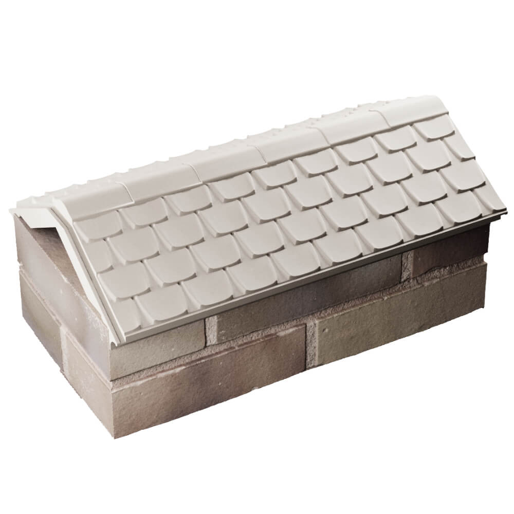 Парапет Zking Эльбрус Бежевый с посадкой на 1 кирпич (255мм) в Заринске фото