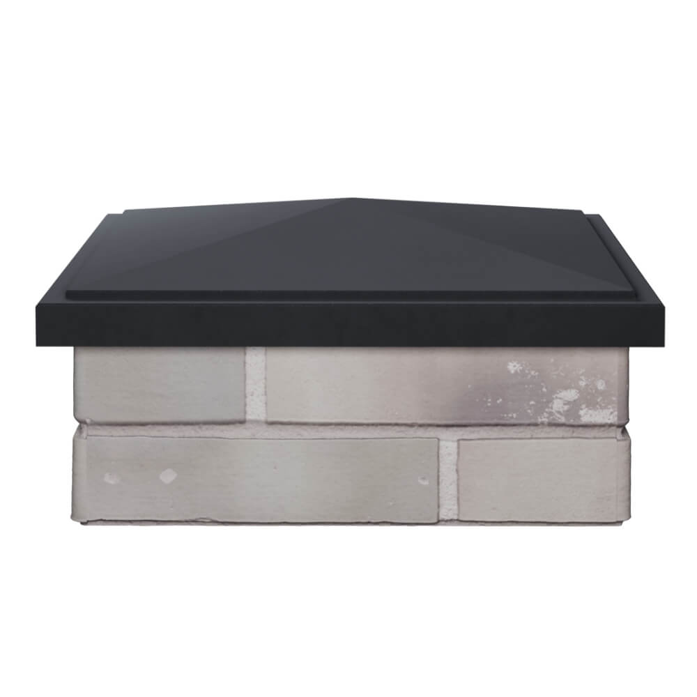 Колпак Zking БонаМоно Серый на столб 1.5х1.5 кирпича (385х385, 400х400мм) Заринск фото