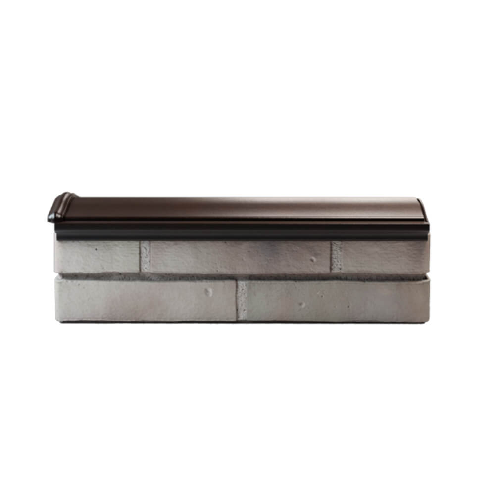 Парапет Zking Монблан Коричневый посадка на 0.5 кирпича (130мм) в Заринске фото