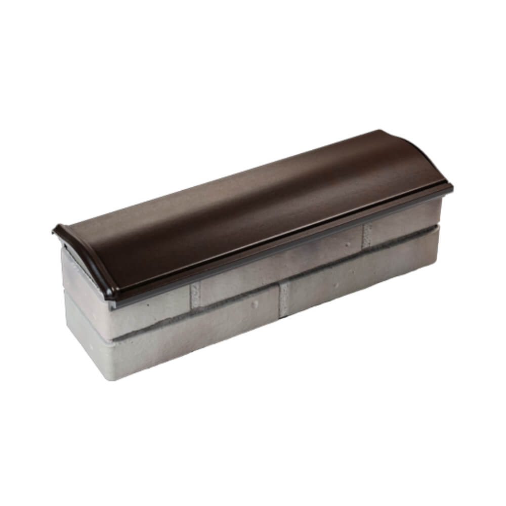 Парапет Zking Монблан Коричневый посадка на 0.5 кирпича (130мм) в Заринске фото