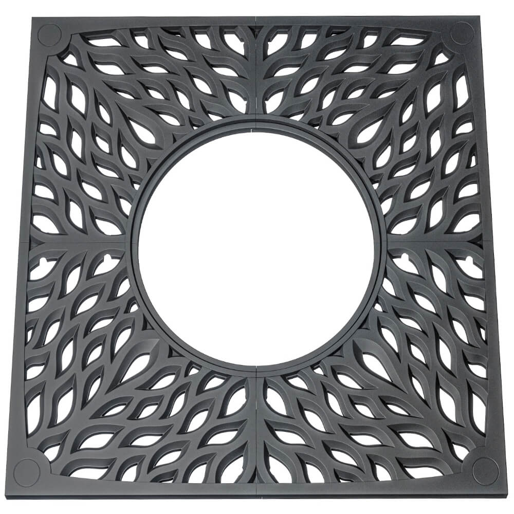 Приствольная решетка для дерева ZKING CRUST 2х2м Черная Заринск фото