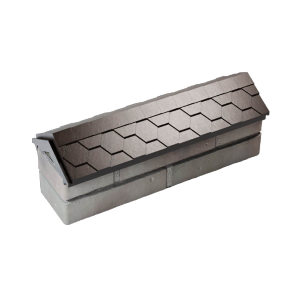 Парапет Zking Эверест Коричневый с посадкой на 0.5 кирпича (130мм) в Заринске фото