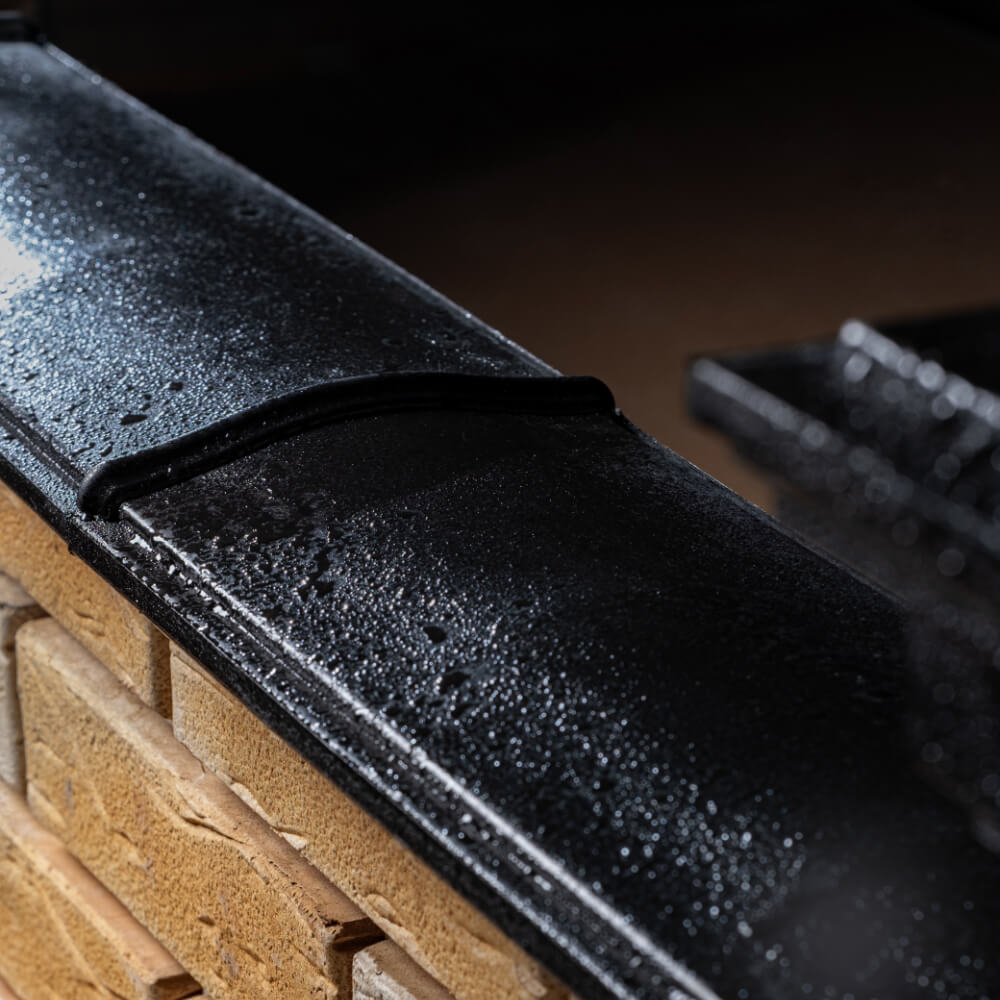 Парапет Zking Монблан Черный посадка на 0.5 кирпича (130мм) в Заринске фото