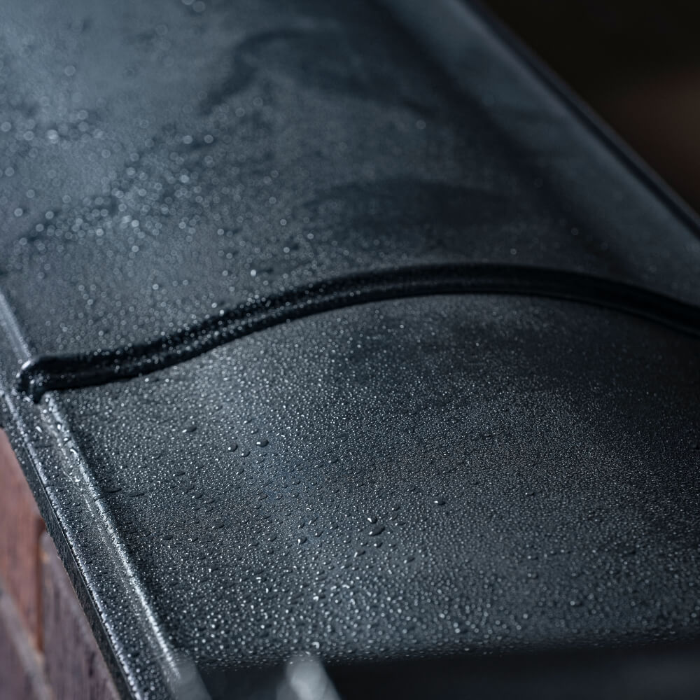 Парапет Zking Монблан Черный посадка на 0.5 кирпича (130мм) в Заринске фото