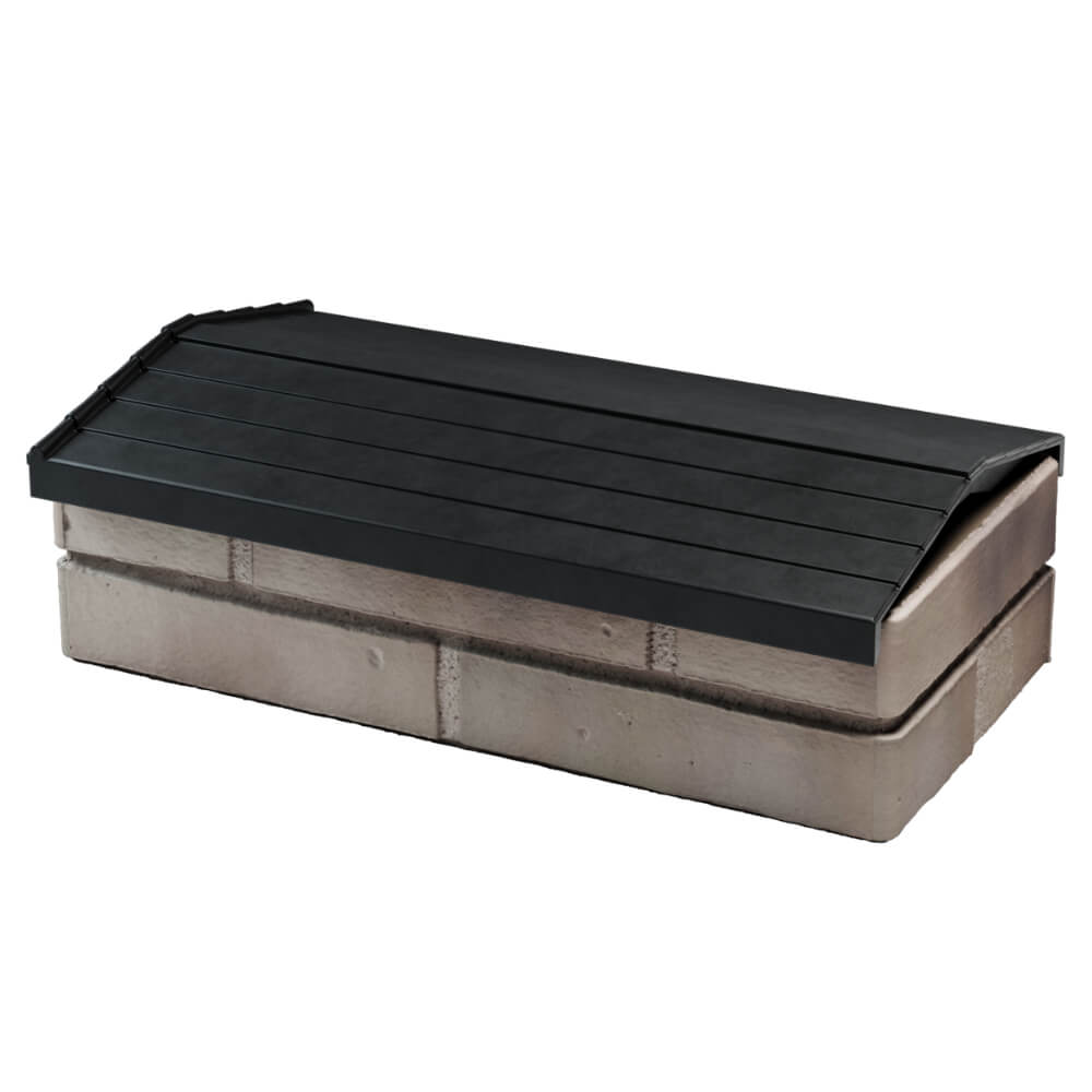 Парапет Zking Бона ХайТек Черный с посадкой на 1 кирпич (200/225/255мм) в Заринске фото