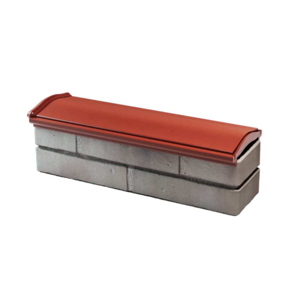 Парапет Zking Монблан Красный посадка на 0.5 кирпича (130мм) в Заринске фото