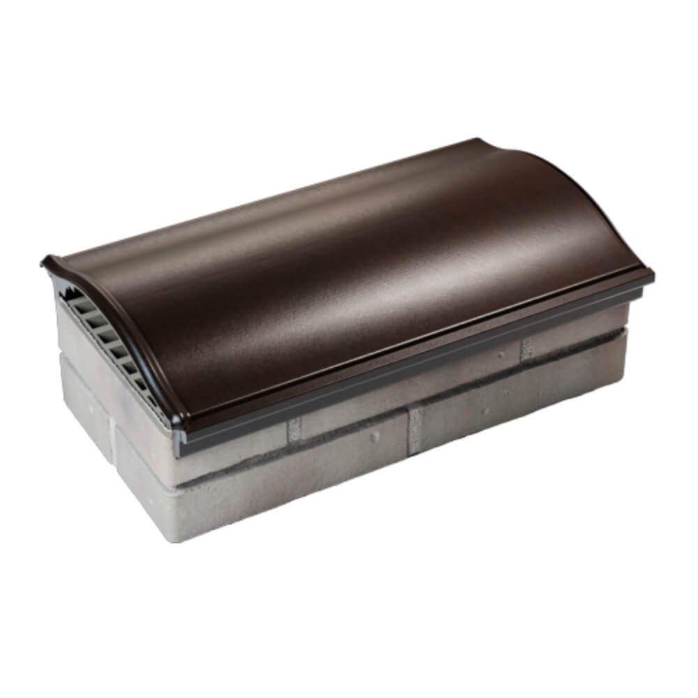 Парапет Zking Монблан Коричневый посадка на 1 кирпич (200/225/255мм) в Заринске фото