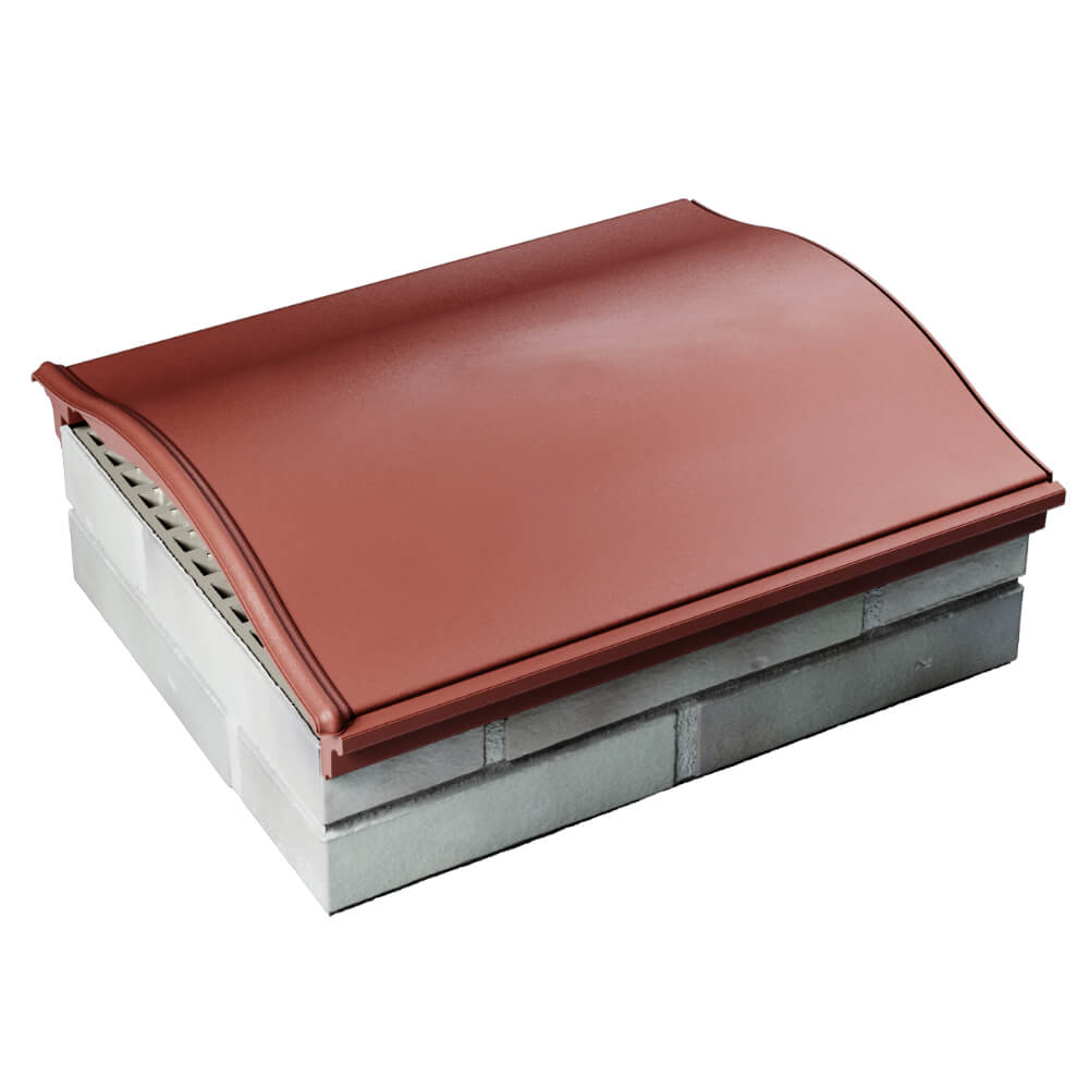 Парапет Zking Монблан Красный посадка на 1.5 кирпича (355/385мм) в Заринске фото