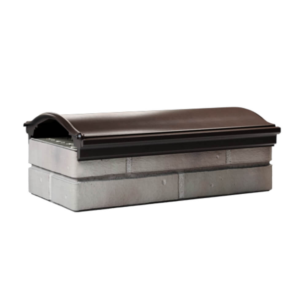 Парапет Zking Монблан Коричневый посадка на 1 кирпич (200/225/255мм) Заринск фото