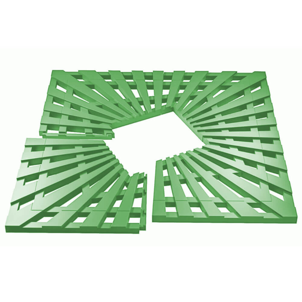 Приствольная решетка для дерева ZKING ATMOSPHERE 1.2х1.2м Зеленая в Заринске фото