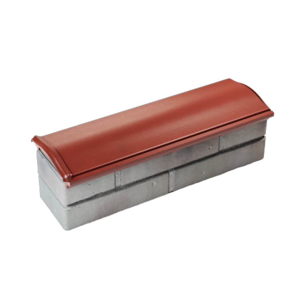 Парапет Zking Монблан Красный посадка на 0.5 кирпича (130мм) в Заринске фото