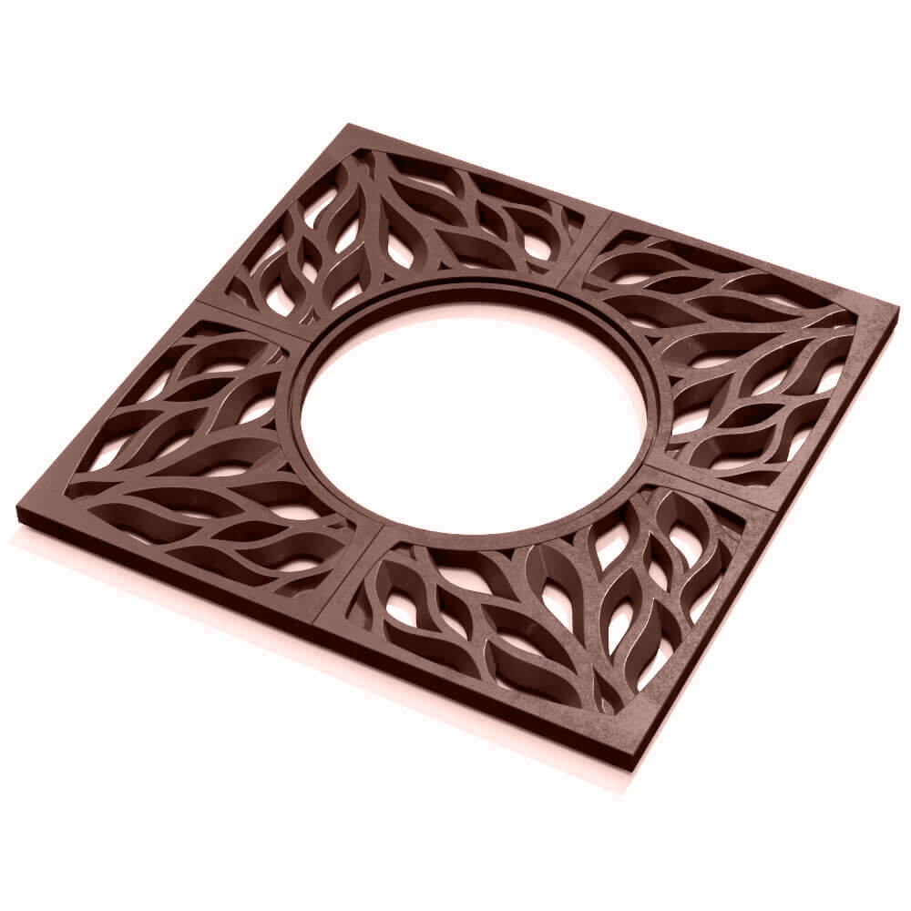 Приствольная решетка для дерева ZKING CRUST 1.2х1.2м Коричневая в Заринске фото