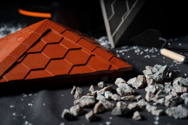 Колпак Zking Эверест Красный на столб 1.5х1.5 кирпича (390х390мм) в Заринске фото