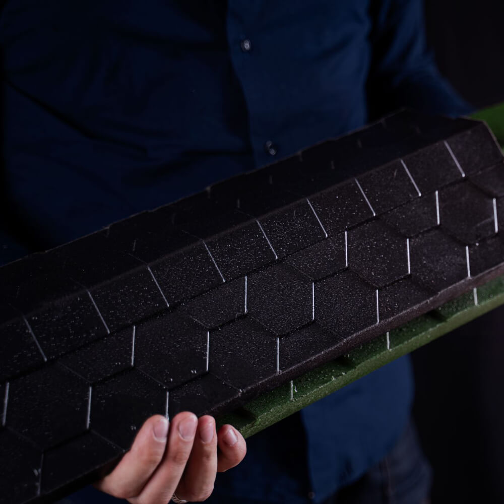 Парапет Zking Эверест Черный с посадкой на 1 кирпич (200/225/255мм) в Заринске фото