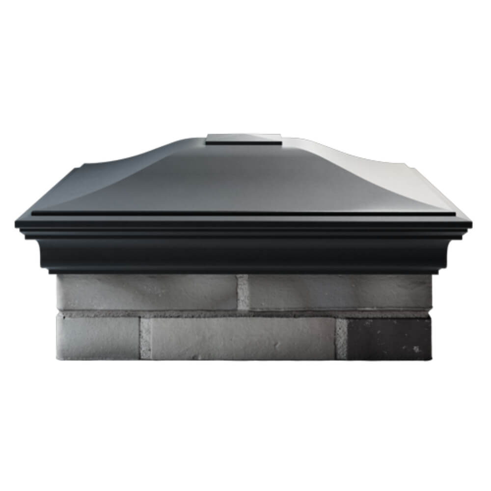 Колпак Zking Монблан Серый на столб 2х2 кирпича (515х515мм) в Заринске фото