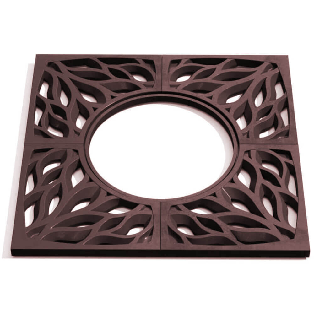 Приствольная решетка для дерева ZKING CRUST 1.2х1.2м Коричневая Заринск фото