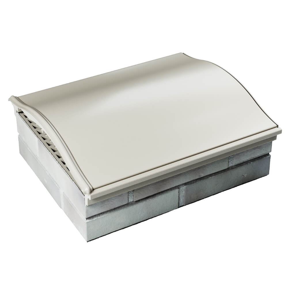 Парапет Zking Монблан Бежевый посадка на 1.5 кирпича (355/385мм) в Заринске фото