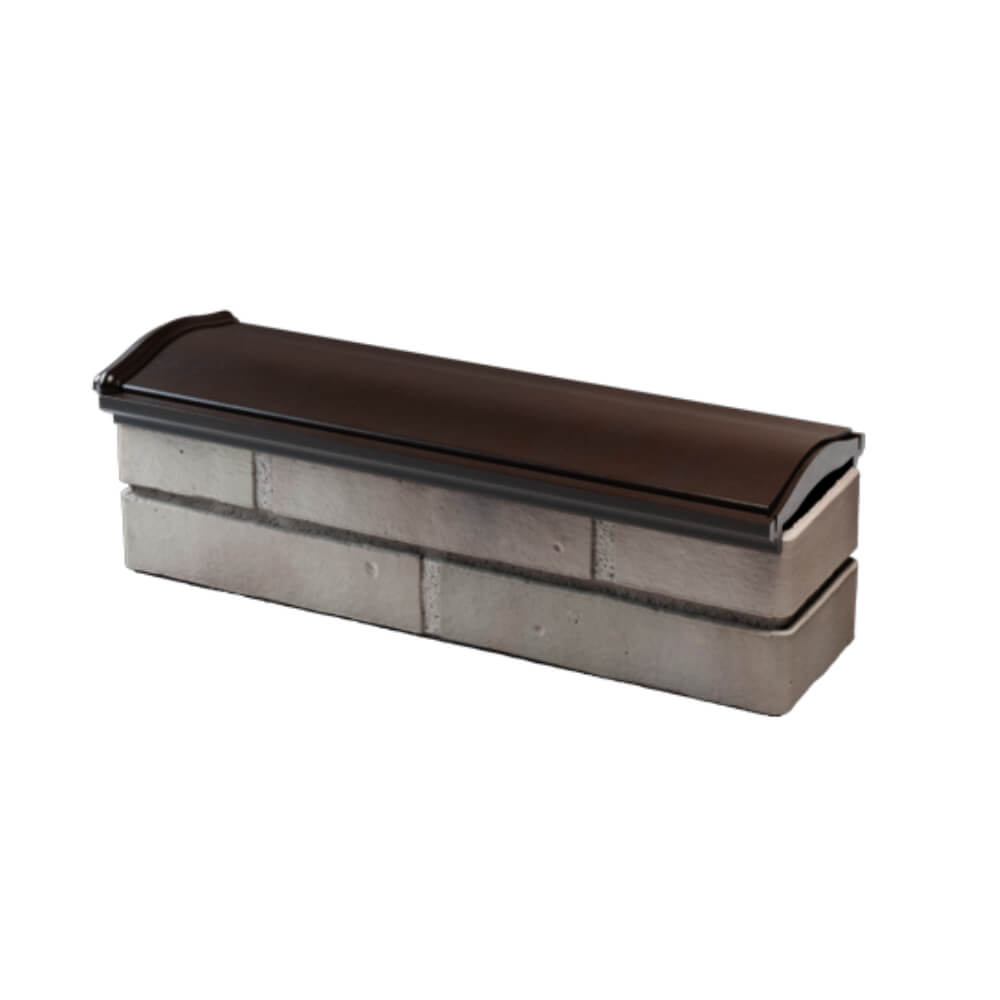 Парапет Zking Монблан Коричневый посадка на 0.5 кирпича (130мм) в Заринске фото