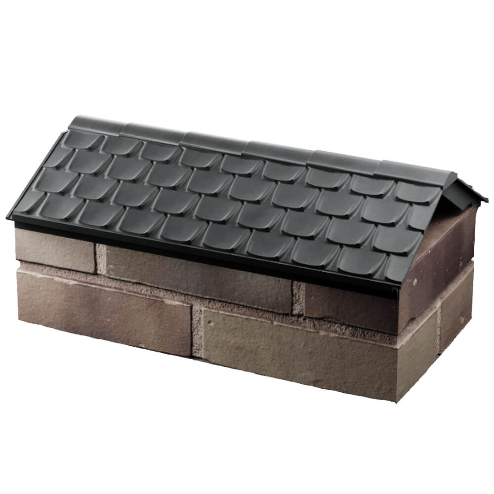 Парапет Zking Эльбрус Серый с посадкой на 1 кирпич (255мм) в Заринске фото