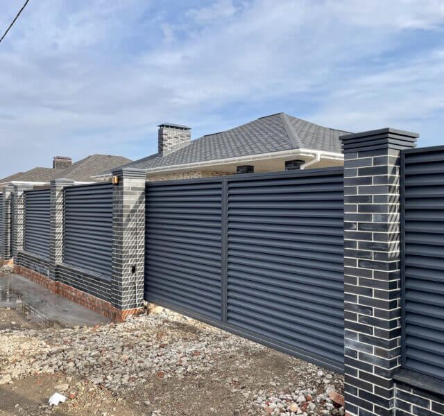 Колпак Zking Бона ХайТек Серый на столб 1.5х1.5 кирпича (385х385мм) в Заринске фото