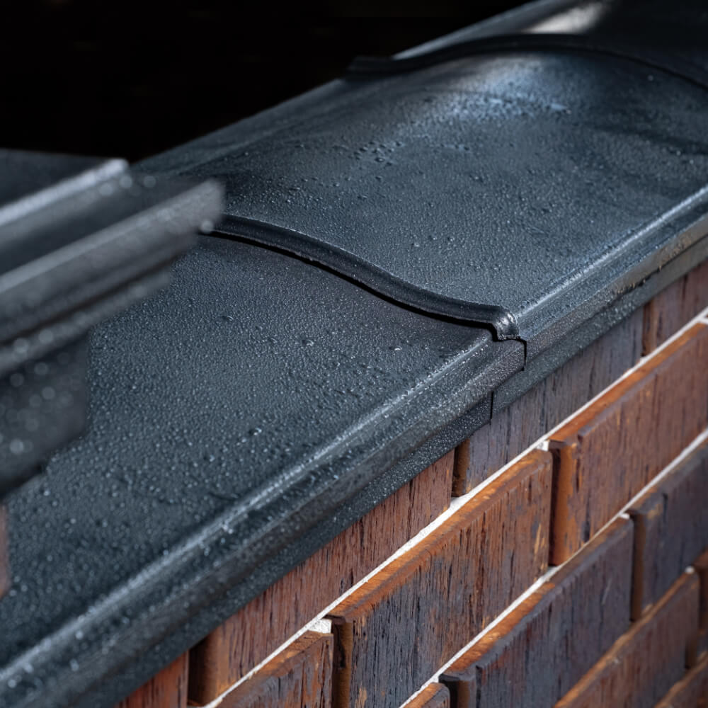 Парапет Zking Монблан Черный посадка на 0.5 кирпича (130мм) в Заринске фото