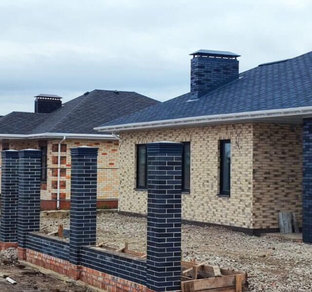 Колпак Zking Бона ХайТек Серый на столб 1.5х1.5 кирпича (385х385мм) в Заринске фото