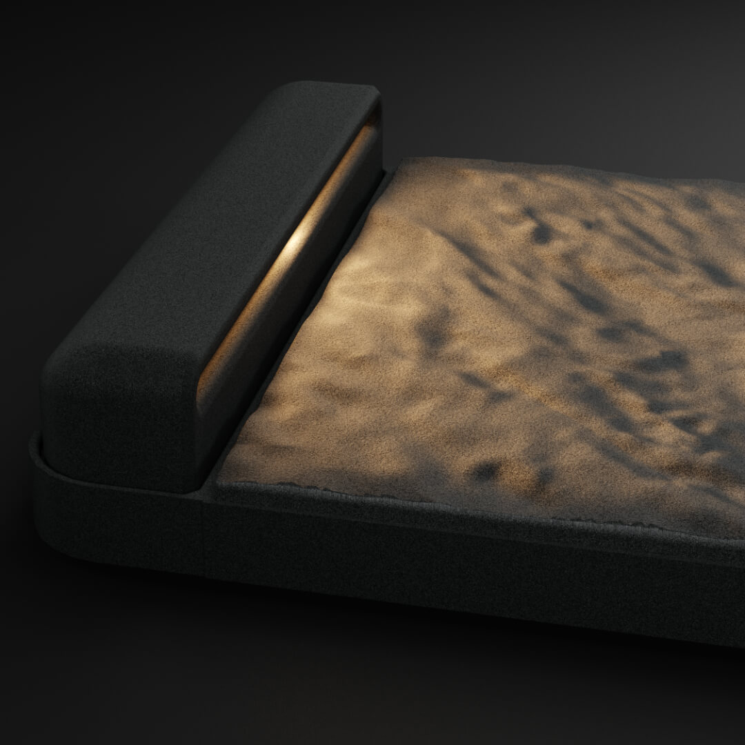 LED Светильник для шаговой плиты STONE Графитовый Серый 330х75х98мм Заринск фото