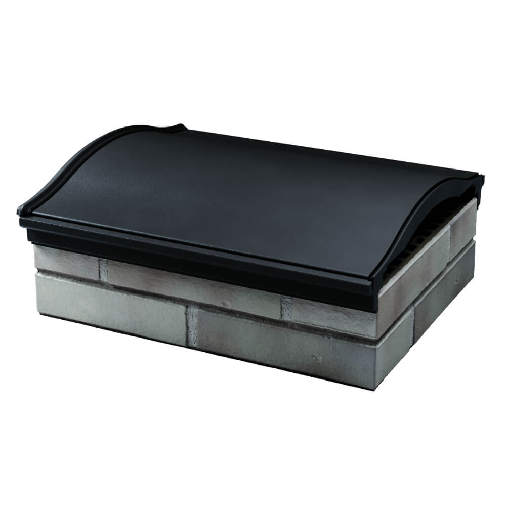 Парапет Zking Монблан Черный посадка на 1.5 кирпича (355/385мм) в Заринске фото