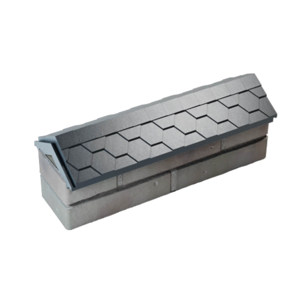 Парапет Zking Эверест Серый с посадкой на 0.5 кирпича (130мм) в Заринске фото